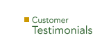 Customer Testimonials