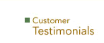 Customer Testimonials